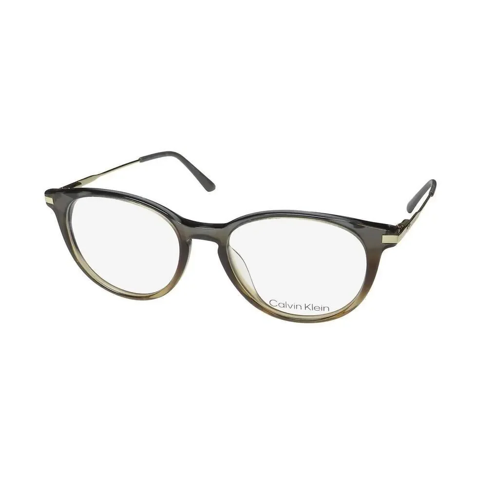 NWT Calvin Klein CK19712G Crystal Grey Eyeglasses